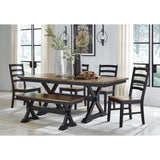  Signature Design by Ashley Wildenauer D634-35 Rectangular Dining Room Extension Table IMAGE 10