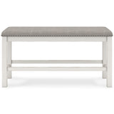  Signature Design by Ashley Robbinsdale D642-09 Double Counter Upholstered Bench IMAGE 2