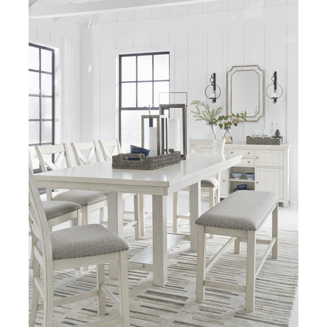  Signature Design by Ashley Robbinsdale D642-09 Double Counter Upholstered Bench IMAGE 8