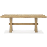  Signature Design by Ashley Galliden D841-45 Rectangular Dining Room Table IMAGE 2