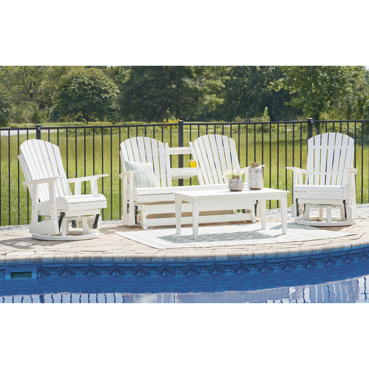  Signature Design by Ashley Hyland wave P111-820 Swivel Glider Chair IMAGE 7