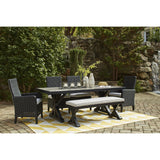  Signature Design by Ashley Beachcroft P792-600 Bench with Cushion IMAGE 6