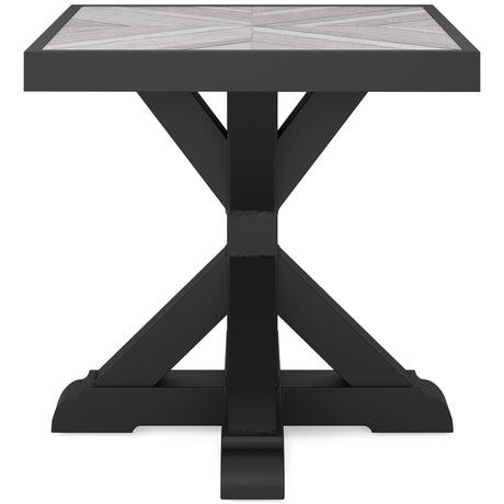  Signature Design by Ashley Beachcroft P792-702 Square End Table IMAGE 3
