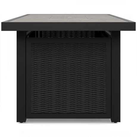  Signature Design by Ashley Beachcroft P792-773 Rectangular Fire Pit Table IMAGE 3