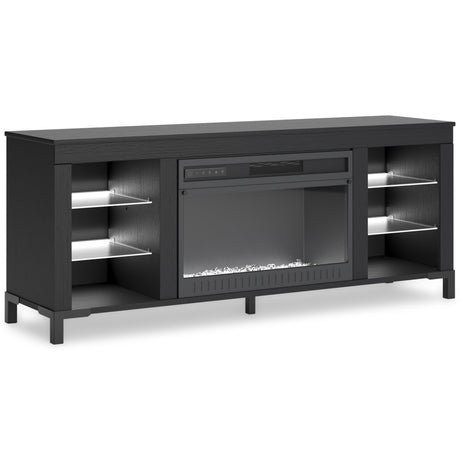  Signature Design by Ashley Cayberry W2721-168 TV Stand with Fireplace IMAGE 2