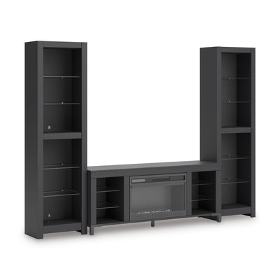  Signature Design by Ashley Cayberry W2721W2 3 pc Entertainment Center with Electric Fireplace IMAGE 1