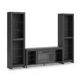  Signature Design by Ashley Cayberry W2721W2 3 pc Entertainment Center with Electric Fireplace IMAGE 1