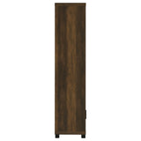  Coaster Furniture Sachin 707736 3-shelf Engineered Wood Media Tower - Dark Pine IMAGE 7