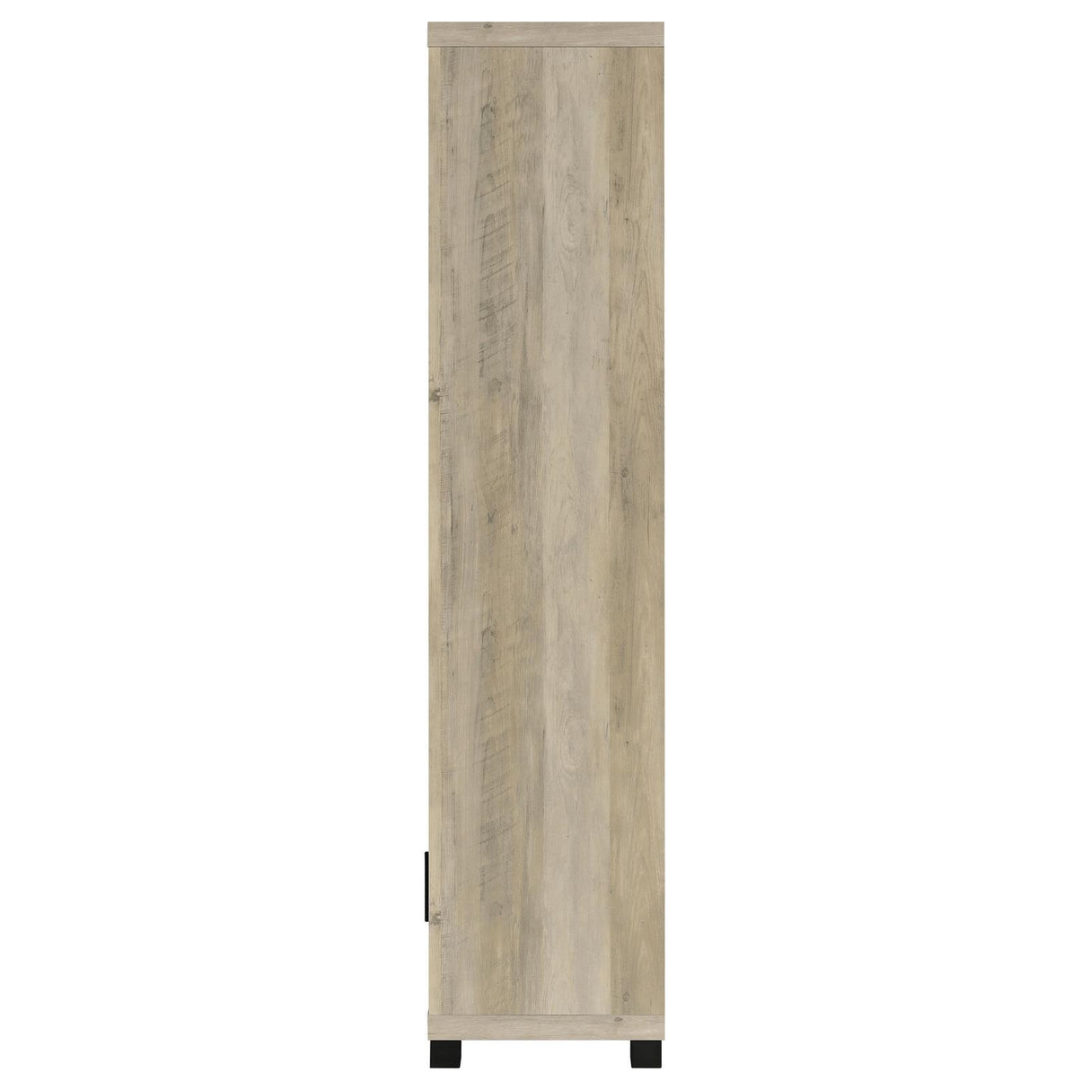  Coaster Furniture Sachin 707746 3-shelf Engineered Wood Media Tower - Distressed Pine IMAGE 5