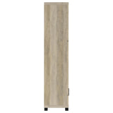  Coaster Furniture Sachin 707746 3-shelf Engineered Wood Media Tower - Distressed Pine IMAGE 8