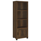  Coaster Furniture Sachin 736293-SET 3-piece Entertainment Center with 79" TV Stand - Dark Pine IMAGE 2