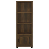  Coaster Furniture Sachin 736293-SET 3-piece Entertainment Center with 79" TV Stand - Dark Pine IMAGE 4