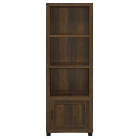  Coaster Furniture Sachin 736293-SET 3-piece Entertainment Center with 79" TV Stand - Dark Pine IMAGE 4