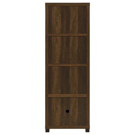  Coaster Furniture Sachin 736293-SET 3-piece Entertainment Center with 79" TV Stand - Dark Pine IMAGE 7