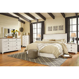  Signature Design by Ashley Willowton B267-58 King/California King Panel Headboard IMAGE 3