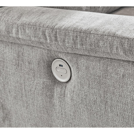  Signature Design by Ashley Barnsana 3320196 Double Reclining Power Loveseat with Console IMAGE 8
