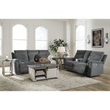  Signature Design by Ashley Barnsana 3320296 Double Reclining Power Loveseat with Console IMAGE 13