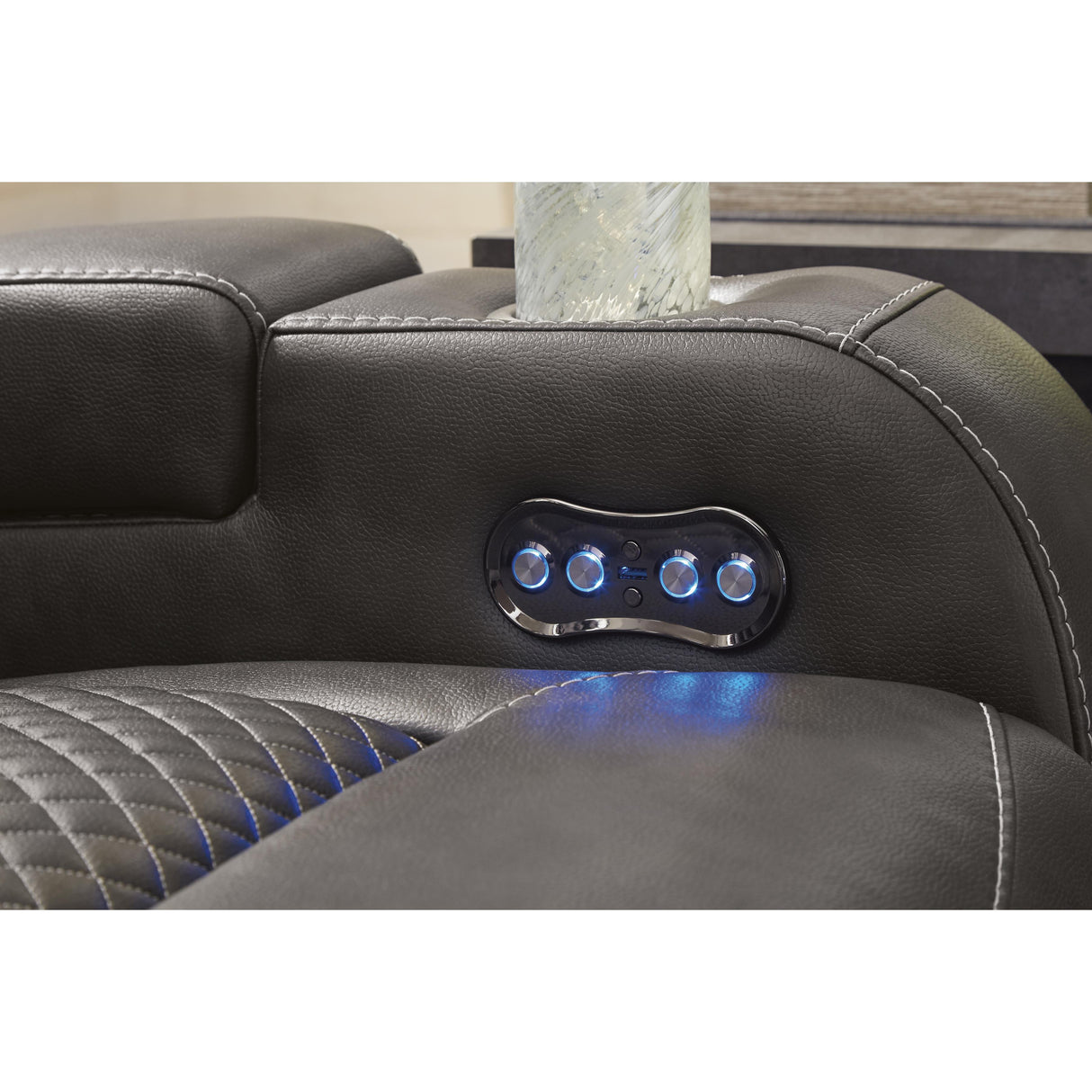  Signature Design by Ashley Fyne-Dyme 3660213 Power Recliner with Adjustable Headrest IMAGE 9
