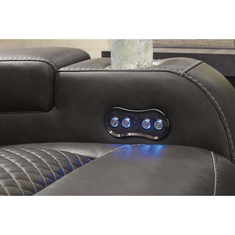  Signature Design by Ashley Fyne-Dyme 3660215 Power Reclining Sofa with Adjustable Headrest IMAGE 13