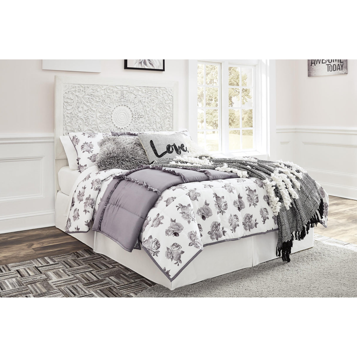  Signature Design by Ashley Paxberry B181-87 Full Panel Headboard IMAGE 5