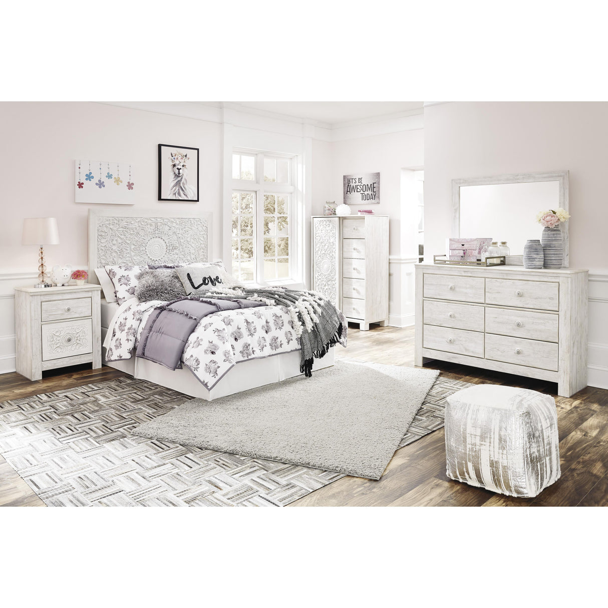  Signature Design by Ashley Paxberry B181-87 Full Panel Headboard IMAGE 7