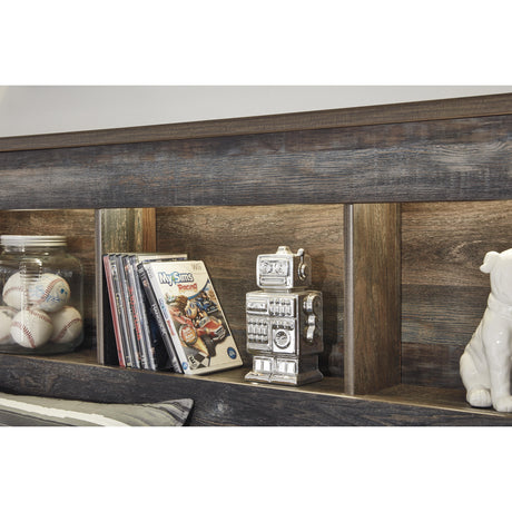  Signature Design by Ashley Drystan B211-85 Full Bookcase Headboard IMAGE 6