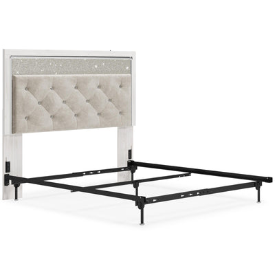  Signature Design by Ashley Altyra B2640-57 Queen Upholstered Panel Headboard IMAGE 1