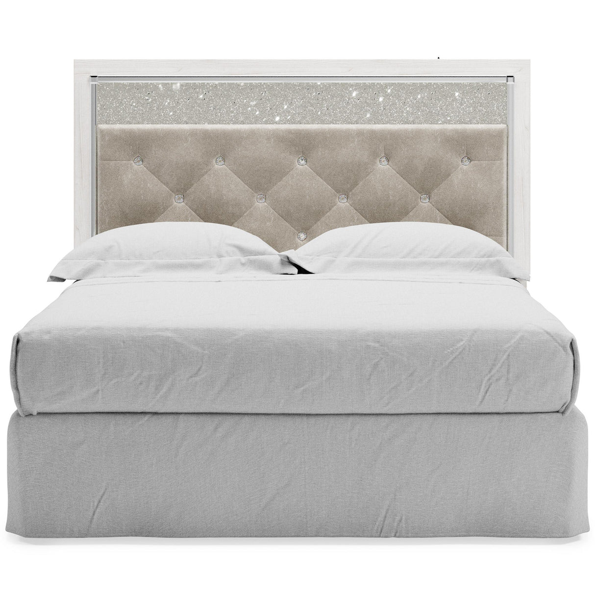  Signature Design by Ashley Altyra B2640-57 Queen Upholstered Panel Headboard IMAGE 3