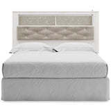  Signature Design by Ashley Altyra B2640-65 Queen Upholstered Panel Bookcase Headboard IMAGE 3