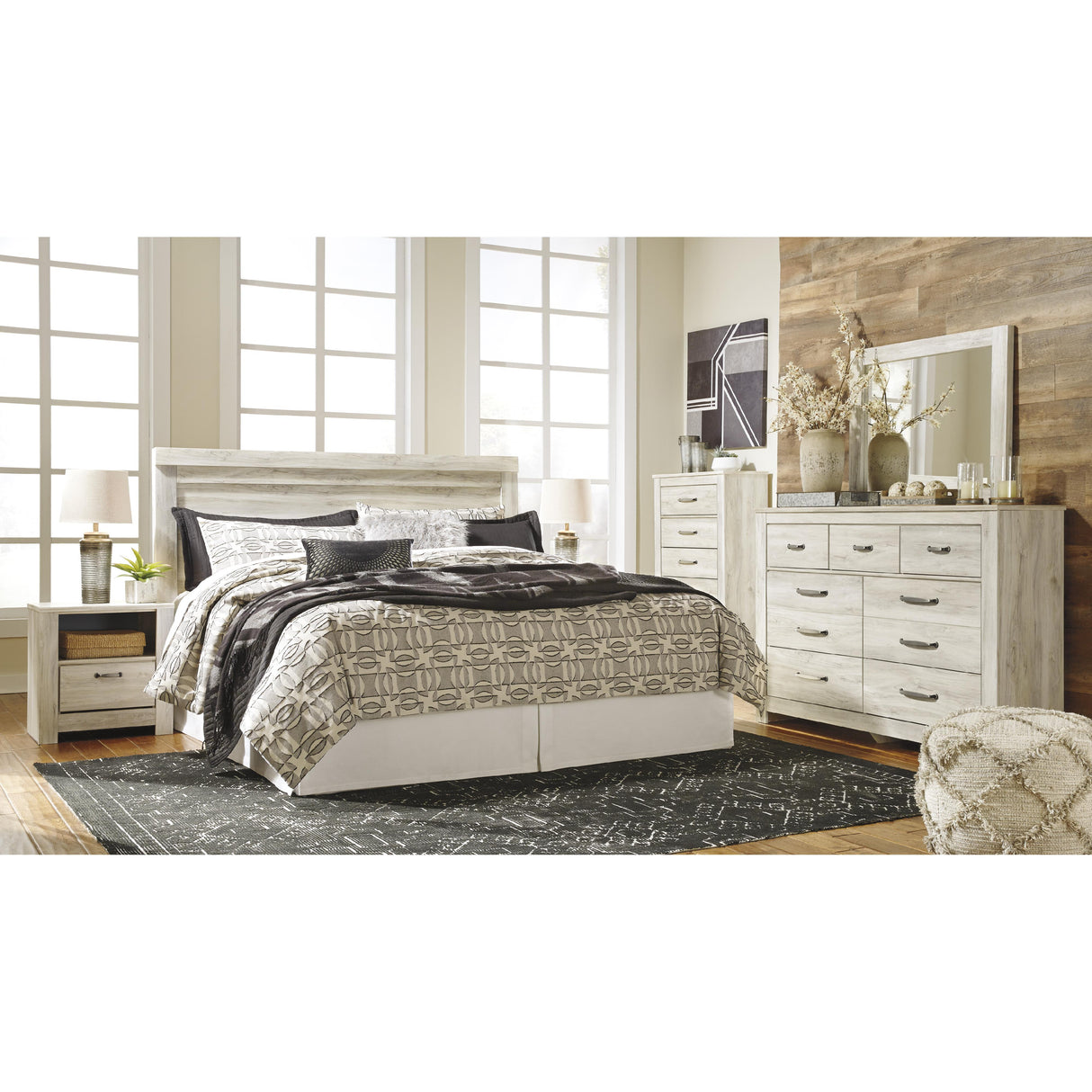  Signature Design by Ashley Bellaby B331-58 King Panel Headboard IMAGE 4