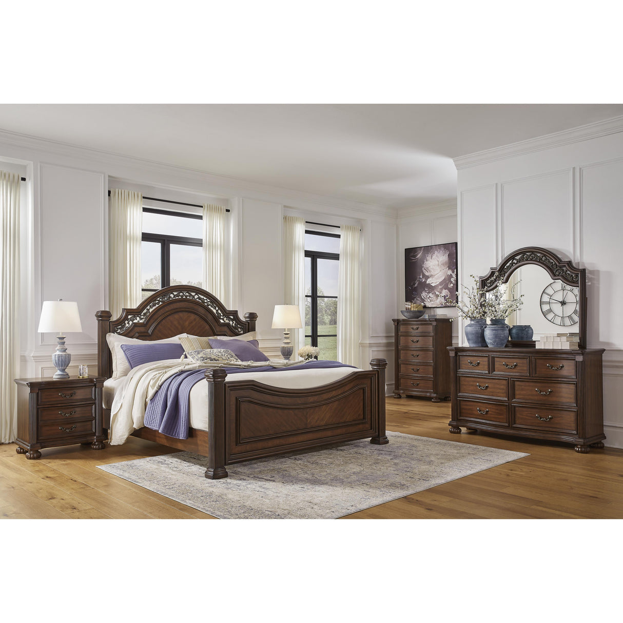  Signature Design by Ashley Lavinton B764B1 Dresser and Mirror IMAGE 5