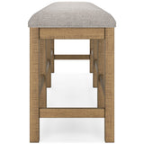  Signature Design by Ashley Havonplane D773-09 XL Counter Upholstered Dining Room Bench IMAGE 3