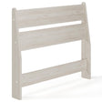  Signature Design by Ashley Socalle EB1864-155 Twin Panel Headboard IMAGE 1