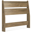  Signature Design by Ashley Deanlow EB1866-155 Twin Panel Headboard IMAGE 1