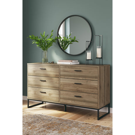 Signature Design by Ashley Deanlow EB1866-231 Six Drawer Dresser IMAGE 7