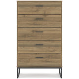  Signature Design by Ashley Deanlow EB1866-245 Five Drawer Chest IMAGE 3