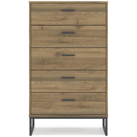 Signature Design by Ashley Deanlow EB1866-245 Five Drawer Chest IMAGE 3