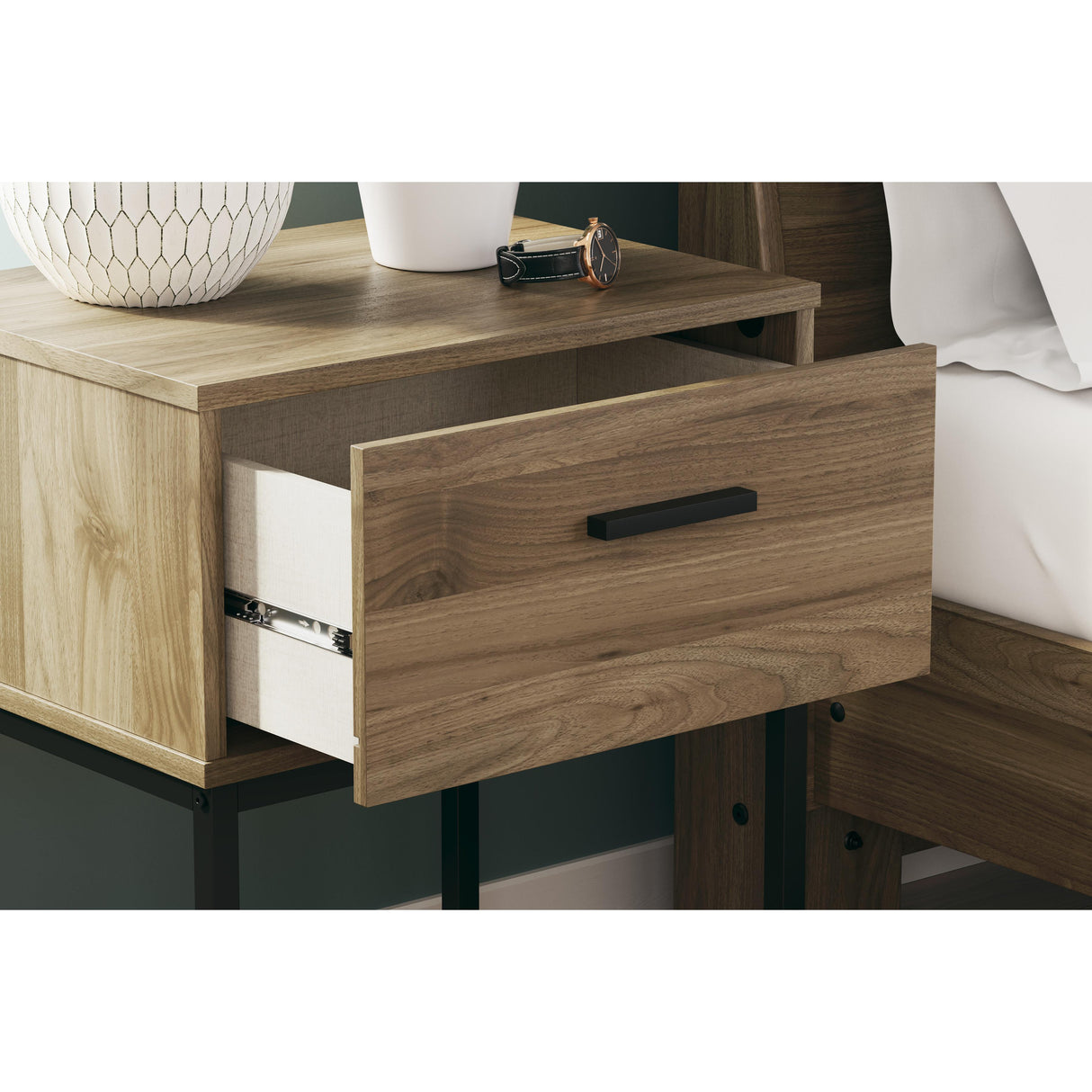  Signature Design by Ashley Deanlow EB1866-291 One Drawer Night Stand IMAGE 8