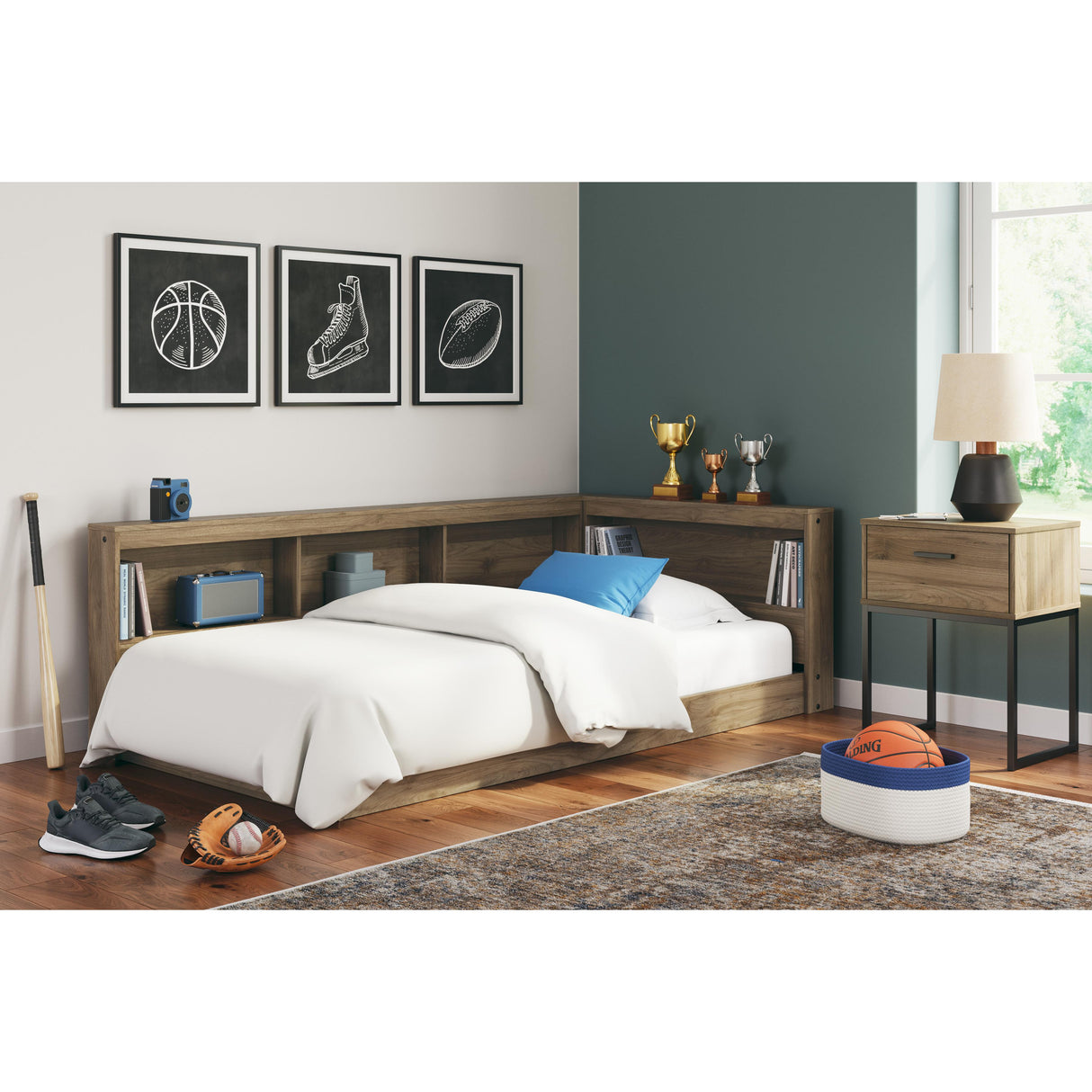  Signature Design by Ashley Deanlow EB1866-291 One Drawer Night Stand IMAGE 9