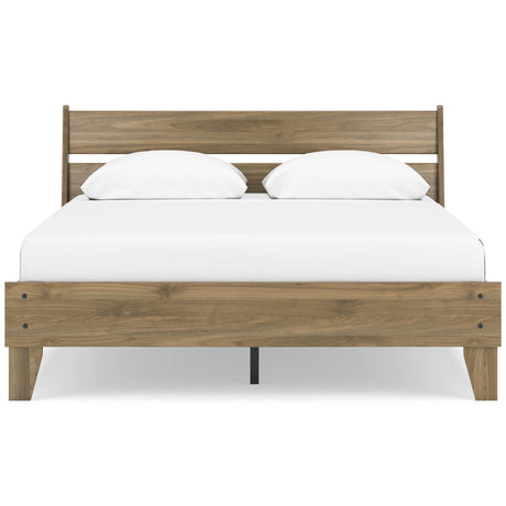  Signature Design by Ashley Deanlow EB1866B3 Queen Platform Panel Bed IMAGE 2