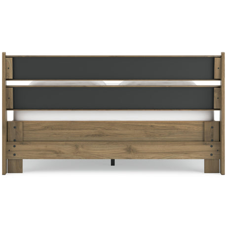  Signature Design by Ashley Deanlow EB1866B3 Queen Platform Panel Bed IMAGE 4