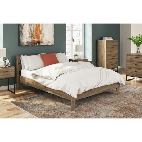  Signature Design by Ashley Deanlow EB1866B3 Queen Platform Panel Bed IMAGE 8
