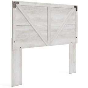 Signature Design by Ashley Shawburn EB4121-157 Queen Crossbuck Panel Headboard IMAGE 1