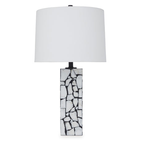  Signature Design by Ashley Macaria L429044 Marble Table Lamp IMAGE 1