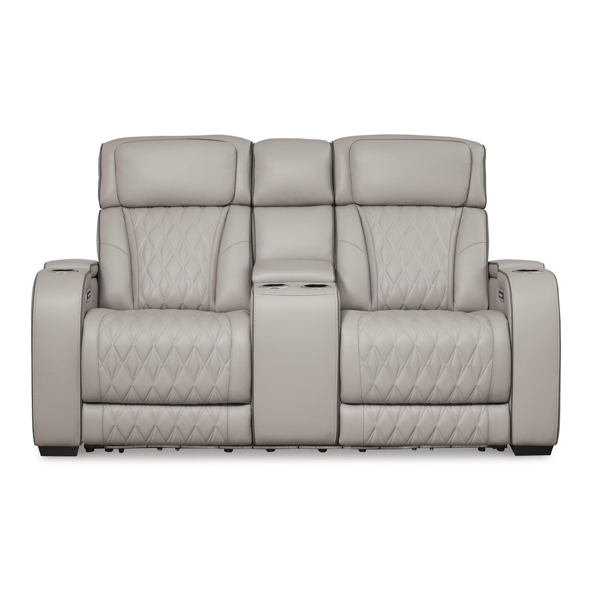  Signature Design by Ashley Boyington U2710518 Power Reclining Loveseat with Console and Adjustable Headrest IMAGE 3