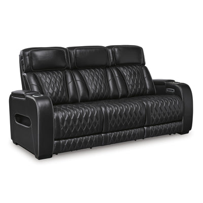  Signature Design by Ashley Boyington U2710615 Power Reclining Sofa with Adjustable Headrest IMAGE 1