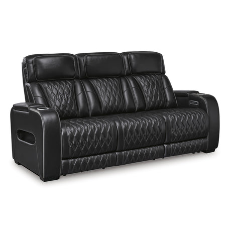  Signature Design by Ashley Boyington U2710615 Power Reclining Sofa with Adjustable Headrest IMAGE 1