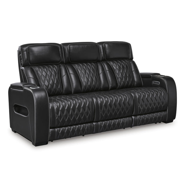  Signature Design by Ashley Boyington U2710615 Power Reclining Sofa with Adjustable Headrest IMAGE 1