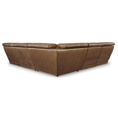  Signature Design by Ashley Temmpton U92708S4 5 pc Power Reclining Sectional IMAGE 2