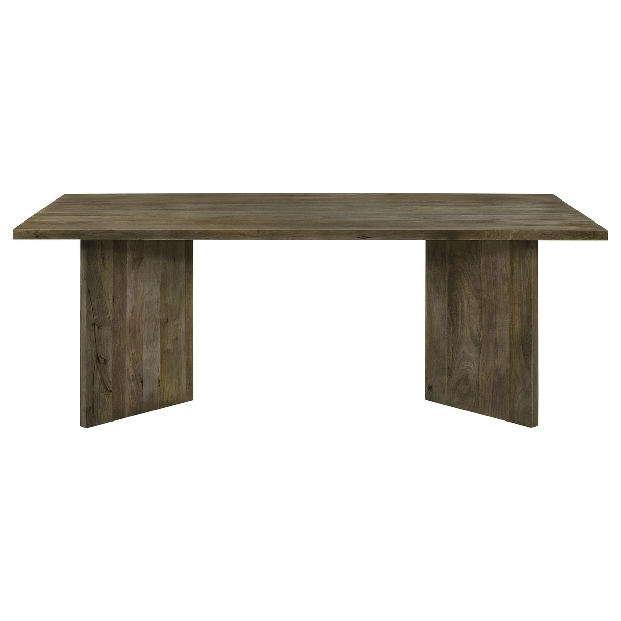  Coaster Furniture Tyler 130511 80-inch Solid Wood Dining Table - Mango Brown IMAGE 2